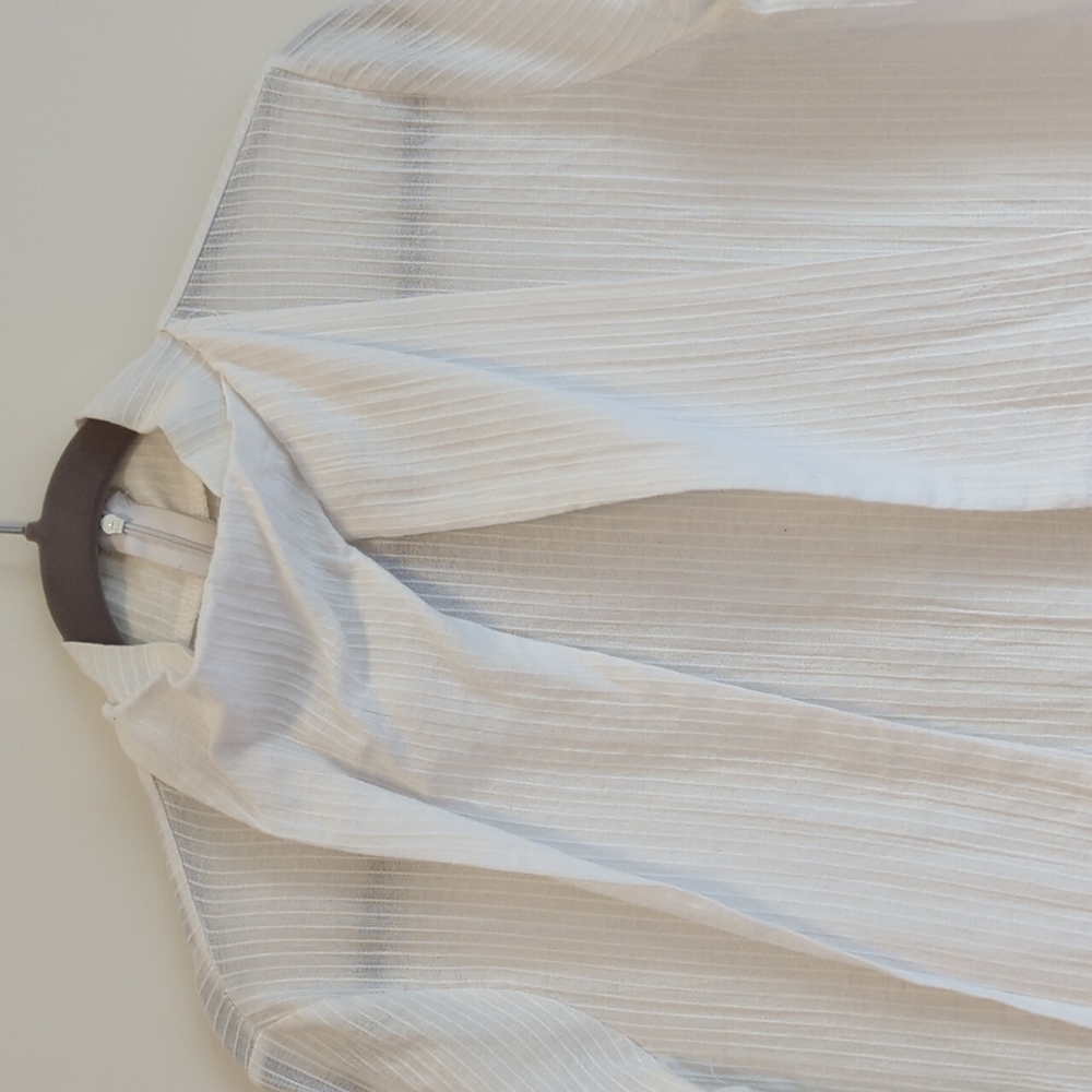 Oak + Fort tie neck blouse. Never worn.
